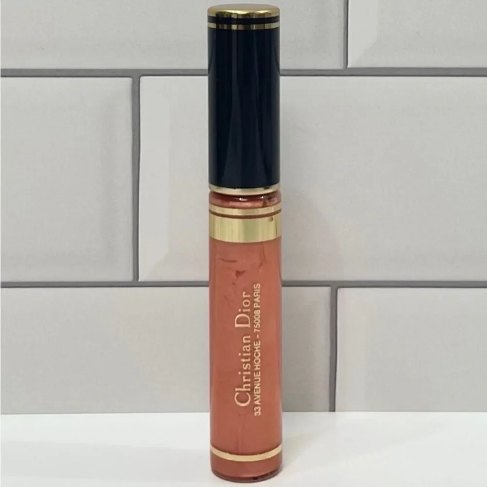 Dior 337 Sparkling Coral Rouge Brilliant Lip Gloss
